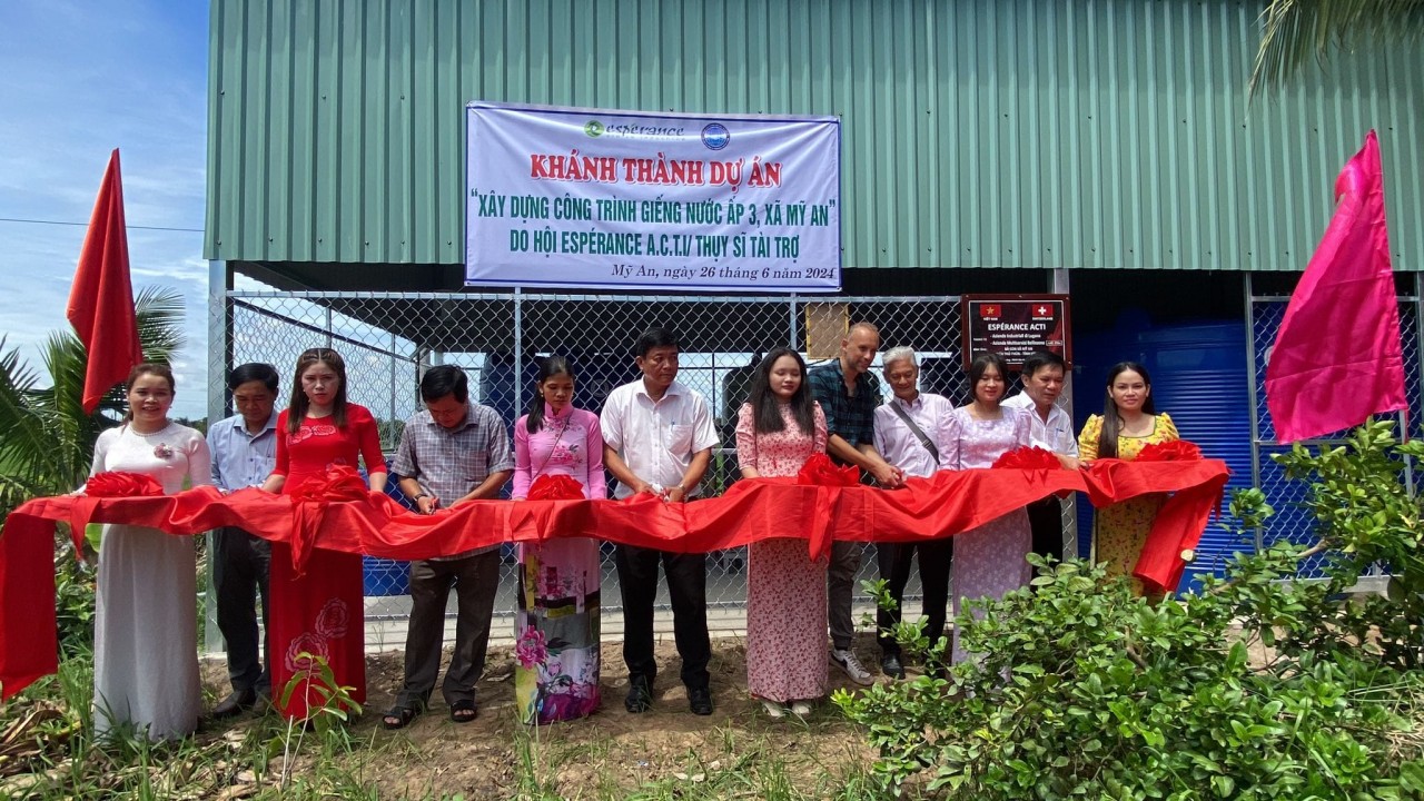 Swiss Association Sponsors Projects in Kien Giang, Long An Swiss Association Sponsors Projects in Kien Giang, Long An