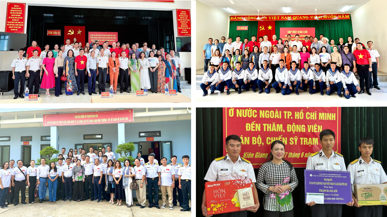 Kiều bào hướng về biển đảo tại Vùng 5 Hải quân Kiều bào hướng về biển đảo tại Vùng 5 Hải quân