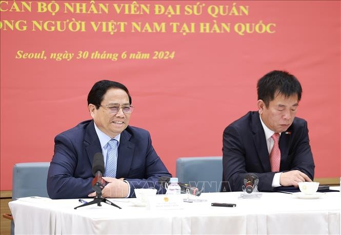 Thủ tướng Phạm Minh Chính: Những gì có lợi cho kiều bào, đất nước và quan hệ Việt Nam – Hàn Quốc thì hết sức làm Thủ tướng Phạm Minh Chính: Những gì có lợi cho kiều bào, đất nước và quan hệ Việt Nam – Hàn Quốc thì hết sức làm