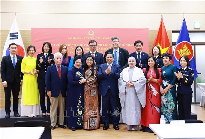 Thủ tướng Phạm Minh Chính: Những gì có lợi cho kiều bào, đất nước và quan hệ Việt Nam – Hàn Quốc thì hết sức làm Thủ tướng Phạm Minh Chính: Những gì có lợi cho kiều bào, đất nước và quan hệ Việt Nam – Hàn Quốc thì hết sức làm