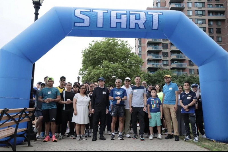 Gần 300 người tham gia giải chạy ASEAN Fun Run tại New York Gần 300 người tham gia giải chạy ASEAN Fun Run tại New York