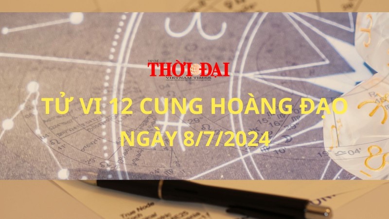 Tử vi hôm nay 12 cung hoàng đạo 8/7/2024: Kim Ngưu đón nhận một ngày tuyệt vời Tử vi hôm nay 12 cung hoàng đạo 8/7/2024: Kim Ngưu đón nhận một ngày tuyệt vời