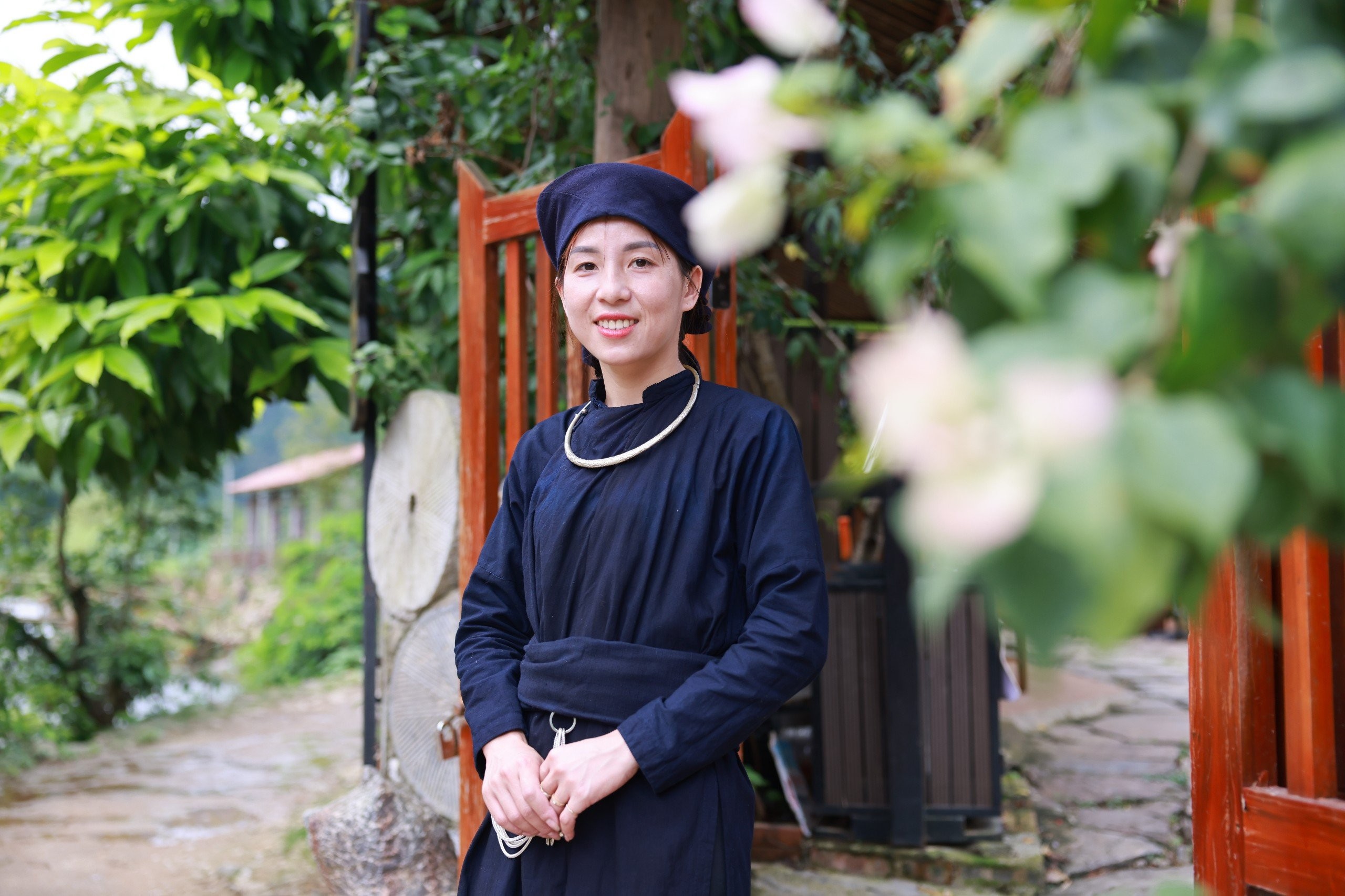 chị Nguyễn Thị Phương (ở làng Bản Giốc, huyện Đàm Thủy, tỉnh Cao Bằng), chủ Tày’s homestay chị Nguyễn Thị Phương (ở làng Bản Giốc, huyện Đàm Thủy, tỉnh Cao Bằng), chủ Tày’s homestay