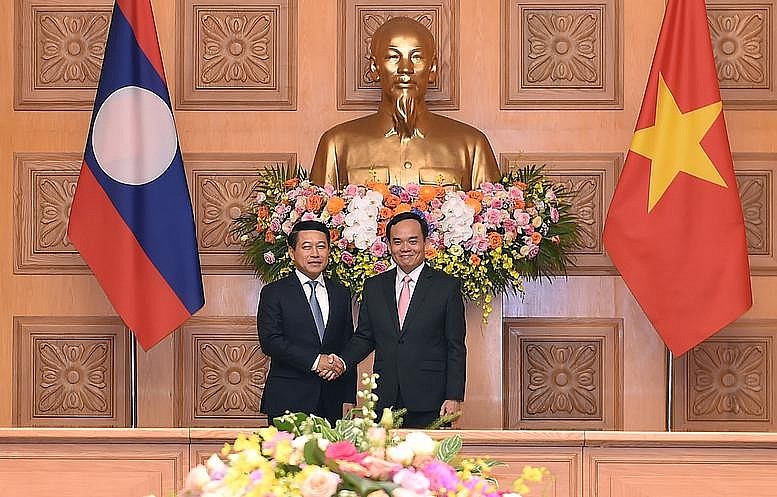 Vietnam, Laos Reinforce Great friendship, Special Solidarity Vietnam, Laos Reinforce Great friendship, Special Solidarity