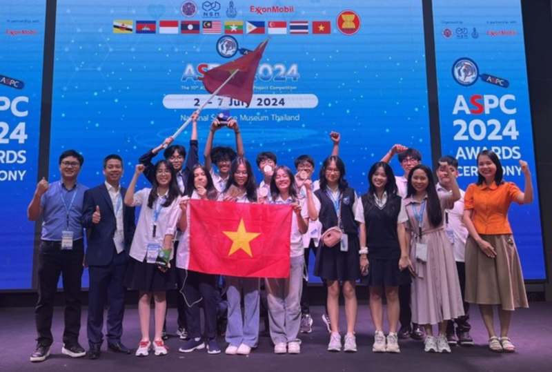 Học sinh, sinh viên Việt Nam đạt giải cao tại ASPC và AUG 2024 Học sinh, sinh viên Việt Nam đạt giải cao tại ASPC và AUG 2024