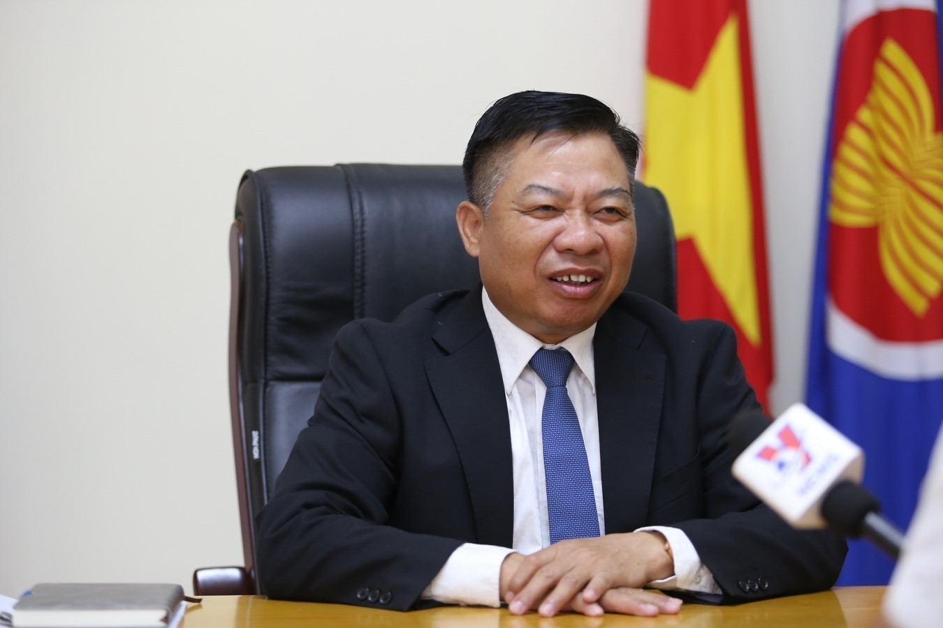 Đại sứ Việt Nam tại Campuchia Nguyễn Huy Tăng. (Ảnh: TTXVN) Đại sứ Việt Nam tại Campuchia Nguyễn Huy Tăng. (Ảnh: TTXVN)