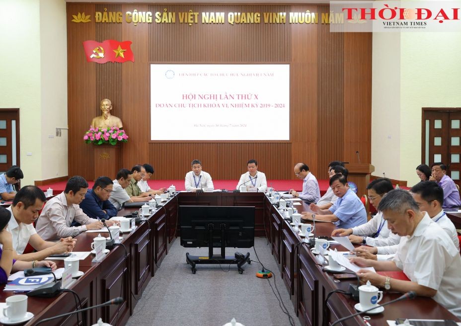 Delegates attend the 10th Presidium Conference, 6th session, 2019-2024 tenure. (Photo: Dinh Hoa) Delegates attend the 10th Presidium Conference, 6th session, 2019-2024 tenure. (Photo: Dinh Hoa)