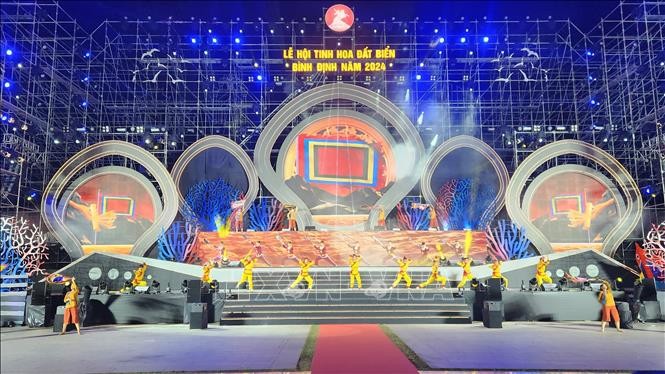 Nhiều hoạt động tại lễ hội tinh hoa đất biển Bình Định 2024 Nhiều hoạt động tại lễ hội tinh hoa đất biển Bình Định 2024