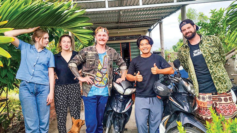 Homestay miệt vườn Cà Mau hấp dẫn khách quốc tế Homestay miệt vườn Cà Mau hấp dẫn khách quốc tế