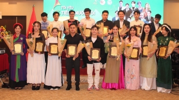 200 thí sinh tham gia Liên hoan nghệ thuật “Tôi yêu tiếng nước tôi” tại Nhật Bản