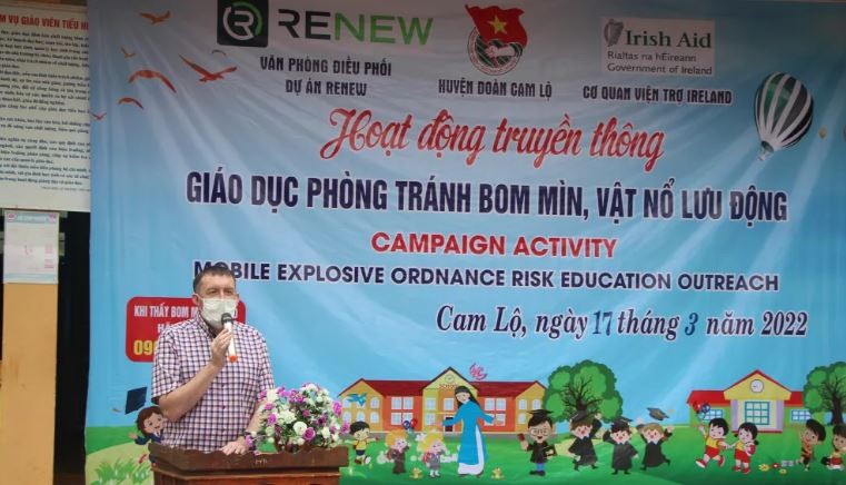 Irish Embassy Grants EUR 361,502 Supporting Vietnamese UXO-Contaminated Province