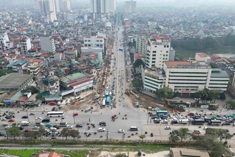 Dự án xây dựng hầm chui tại nút giao giữa đường Vành đai 2,5 với đường Giải Phóng (quốc lộ 1A cũ) (Ảnh: T.L). Dự án xây dựng hầm chui tại nút giao giữa đường Vành đai 2,5 với đường Giải Phóng (quốc lộ 1A cũ) (Ảnh: T.L).