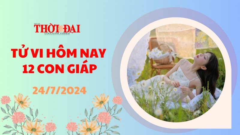 Tử vi hôm nay 12 con giáp 24/7/2024: Hợi dễ vướng vào tranh cãi với bạn bè, đồng nghiệp Tử vi hôm nay 12 con giáp 24/7/2024: Hợi dễ vướng vào tranh cãi với bạn bè, đồng nghiệp