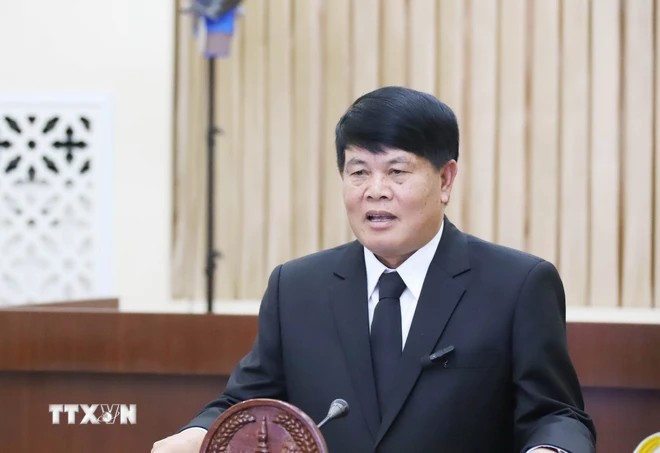 Lào tuyên bố quốc tang tưởng niệm Tổng Bí thư Nguyễn Phú Trọng Lào tuyên bố quốc tang tưởng niệm Tổng Bí thư Nguyễn Phú Trọng