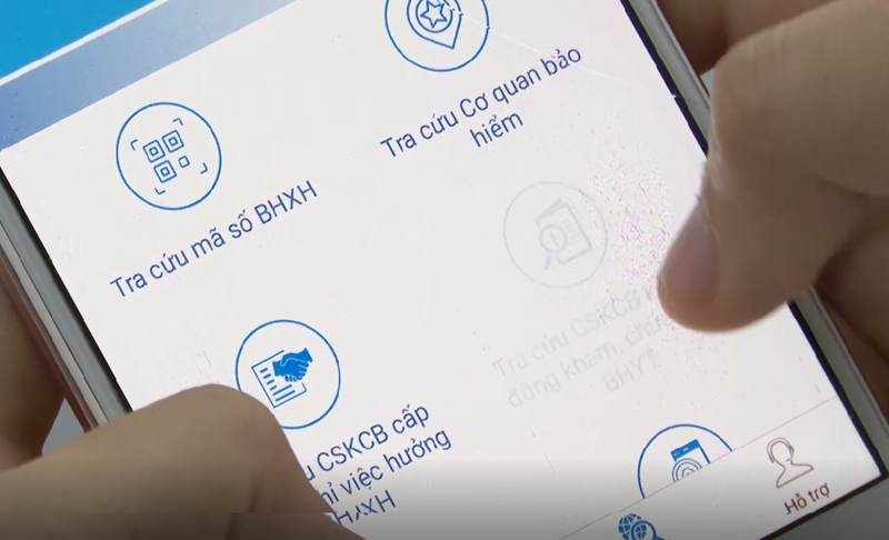 Cài đặt ứng dụng VssID trên di động. (Ảnh: TL). Cài đặt ứng dụng VssID trên di động. (Ảnh: TL).