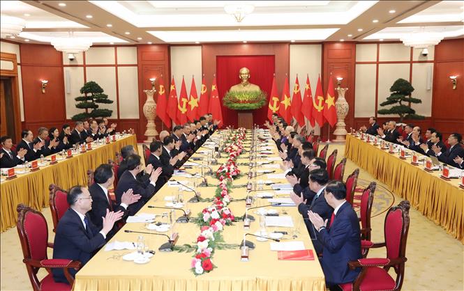 Dấu ấn của Tổng Bí thư Nguyễn Phú Trọng trong tiến trình phát triển đất nước Chú thích ảnh