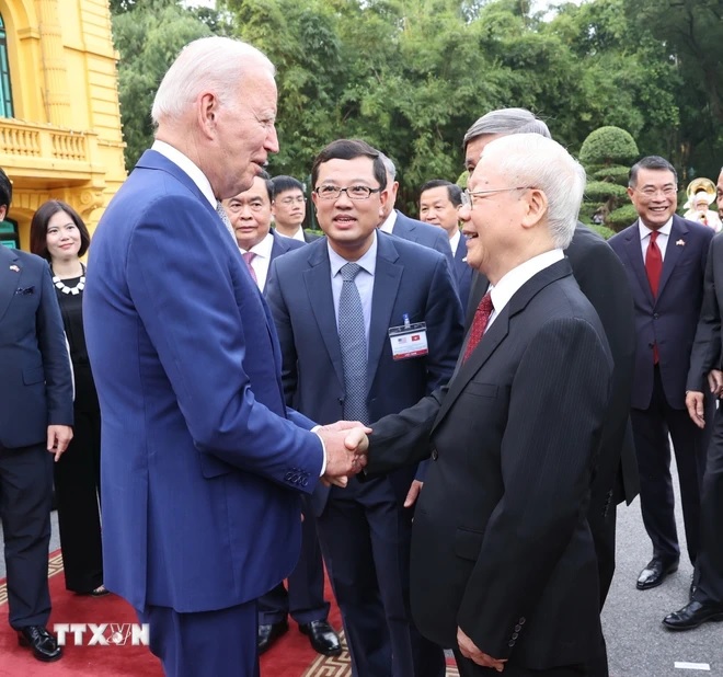 Dấu ấn của Tổng Bí thư Nguyễn Phú Trọng trong tiến trình phát triển đất nước Chú thích ảnh