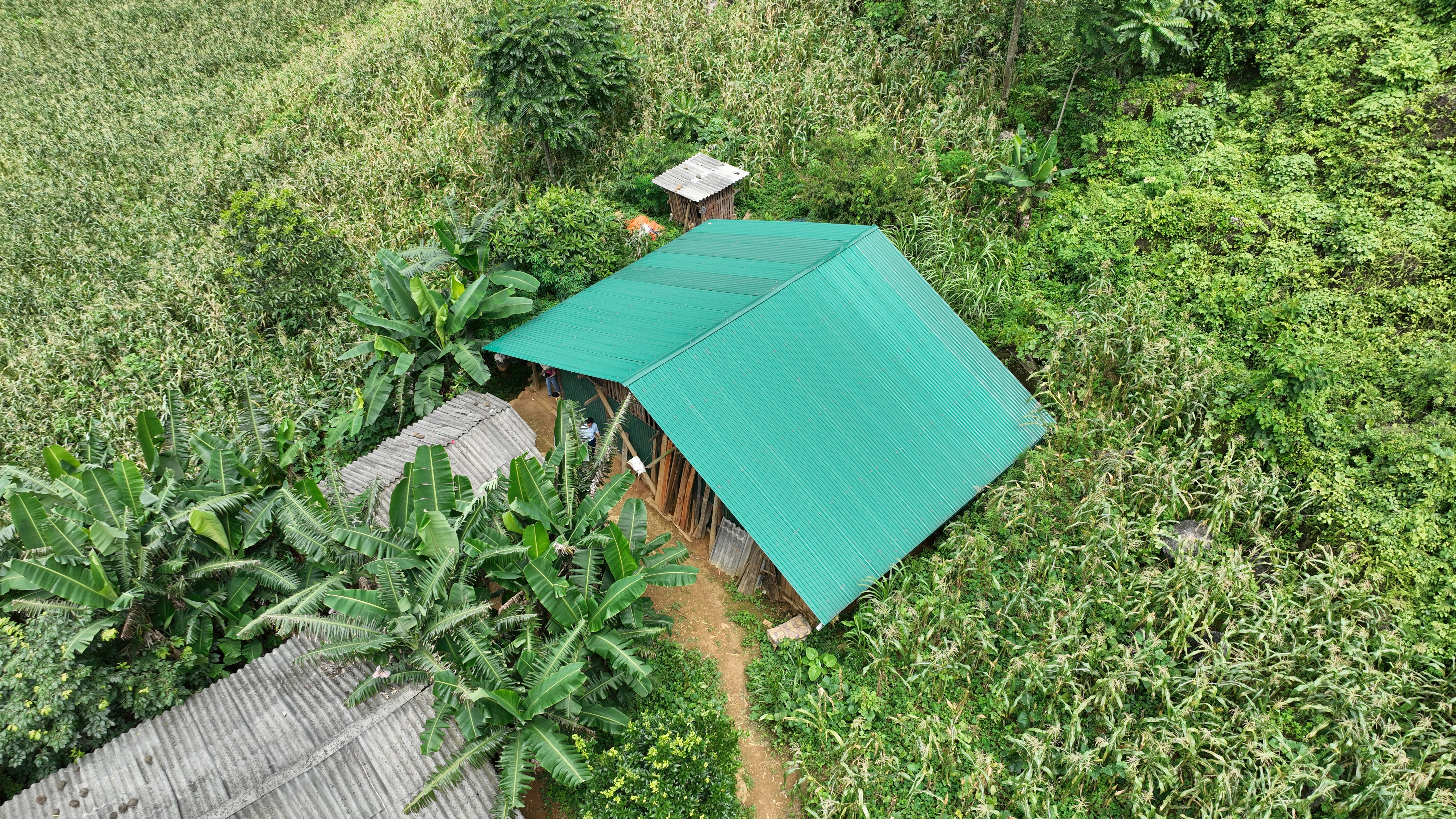 Với sự hỗ trợ của chính quyền và nhà hảo tâm, gia đình anh Lý Văn Nó (dân tộc Mông, ở xóm Sỹ Điêng, xã Thượng Thôn, huyện Hà Quảng, tỉnh Cao Bằng) có nhà mới vững chãi. (Ảnh: Đức Yên) Với sự hỗ trợ của chính quyền và nhà hảo tâm, gia đình anh Lý Văn Nó (dân tộc Mông, ở xóm Sỹ Điêng, xã Thượng Thôn, huyện Hà Quảng, tỉnh Cao Bằng) có nhà mới vững chãi. (Ảnh: Đức Yên)
