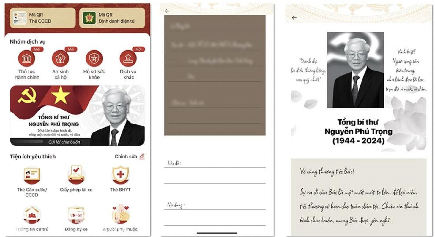 Người dân cần mang thẻ CCCD khi đến viếng Tổng Bí thư Nguyễn Phú Trọng Người dân cần mang thẻ CCCD khi đến viếng Tổng Bí thư Nguyễn Phú Trọng