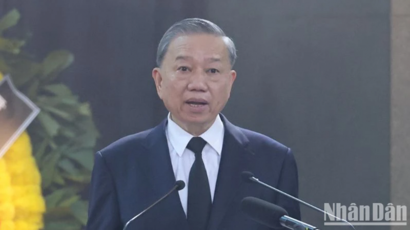 Lời điếu tại Lễ truy điệu Tổng Bí thư Nguyễn Phú Trọng Lời điếu tại Lễ truy điệu Tổng Bí thư Nguyễn Phú Trọng