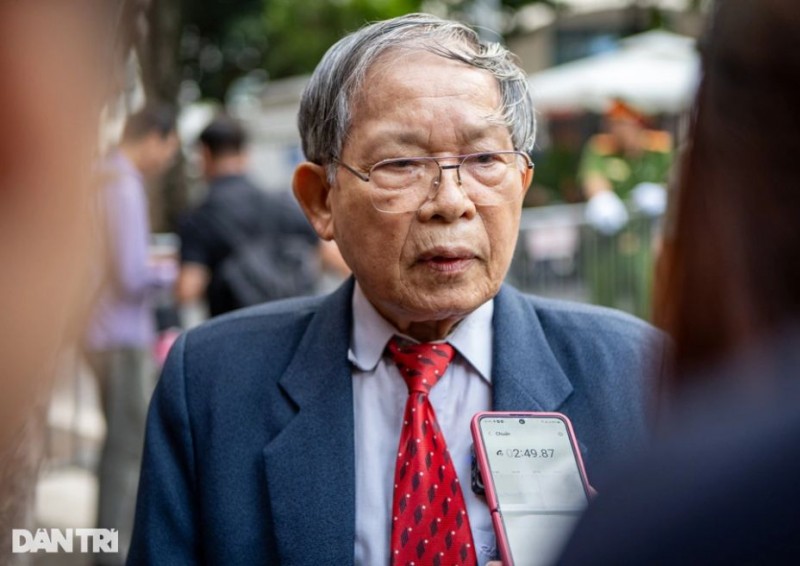Thầy Nguyễn Ngọc Sơn, thầy giáo cũ của Tổng Bí thư Nguyễn Phú Trọng (Ảnh: Minh Nhân/Dân trí). Thầy Nguyễn Ngọc Sơn, thầy giáo cũ của Tổng Bí thư Nguyễn Phú Trọng (Ảnh: Minh Nhân/Dân trí).
