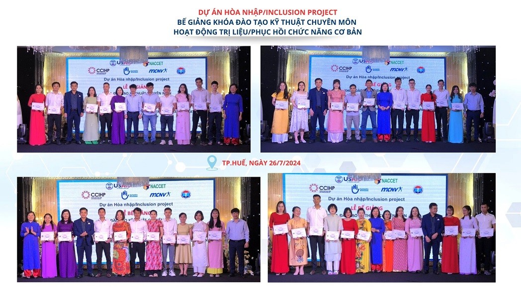 Over 60 Health Providers Graduate from 9-month Rehabilitation Course Over 60 Health Providers Graduate from 9-month Rehabilitation Course
