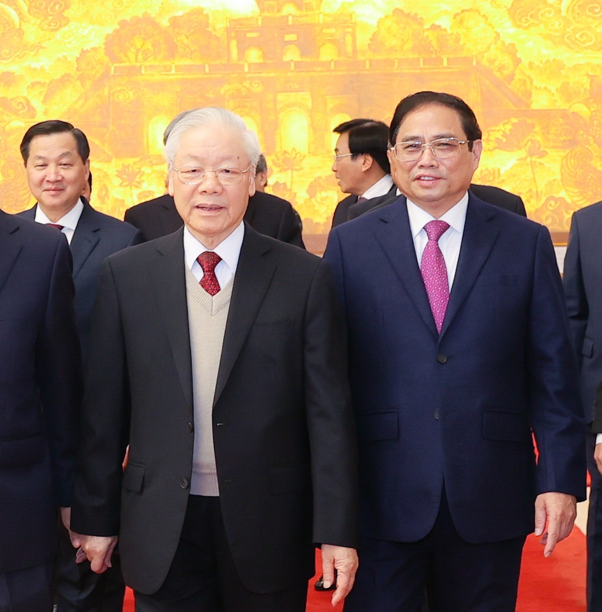 Tổng Bí thư Nguyễn Phú Trọng luôn quan tâm, dành thời gian đến dự, chỉ đạo tại Hội nghị Chính phủ với địa phương - Ảnh VGP/Nhật Bắc Tổng Bí thư Nguyễn Phú Trọng luôn quan tâm, dành thời gian đến dự, chỉ đạo tại Hội nghị Chính phủ với địa phương - Ảnh VGP/Nhật Bắc