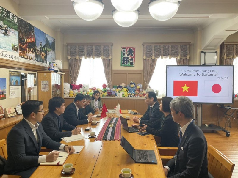 Cộng đồng người Việt góp phần tạo sự phát triển bền vững của tỉnh Saitama (Nhật Bản) Cộng đồng người Việt góp phần tạo sự phát triển bền vững của tỉnh Saitama (Nhật Bản)