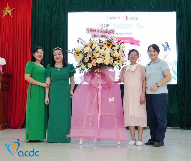 Thừa Thiên Huế: Ra mắt câu lạc bộ phụ nữ khuyết tật thị xã Hương Thủy Thừa Thiên Huế: Ra mắt câu lạc bộ phụ nữ khuyết tật thị xã Hương Thủy