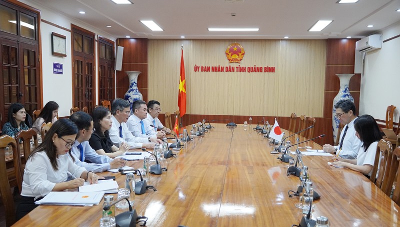 Ngài Mori Takero: quan tâm kết nối các doanh nghiệp Nhật Bản đến Quảng Bình đầu tư Ngài Mori Takero: quan tâm kết nối các doanh nghiệp Nhật Bản đến Quảng Bình đầu tư
