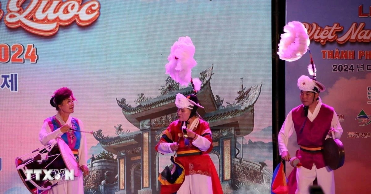 Cultural Exchange Activities At The Vietnam-Korea Festival In Da Nang Vietnam, South Korea Celebrate Cultures in Da Nang Festival