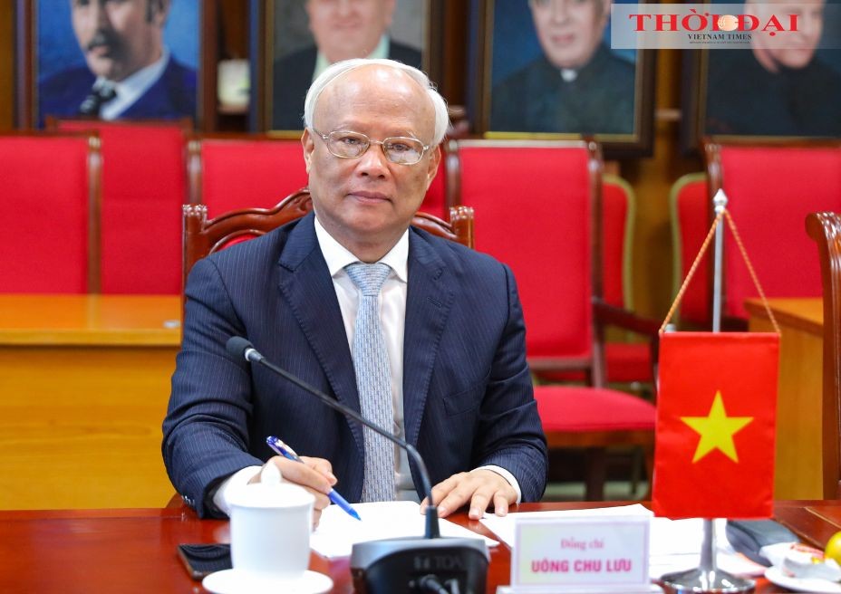 Chairman of the Vietnam Peace Committee Uong Chu Luu. (Photo: Dinh Hoa) Chairman of the Vietnam Peace Committee Uong Chu Luu. (Photo: Dinh Hoa)