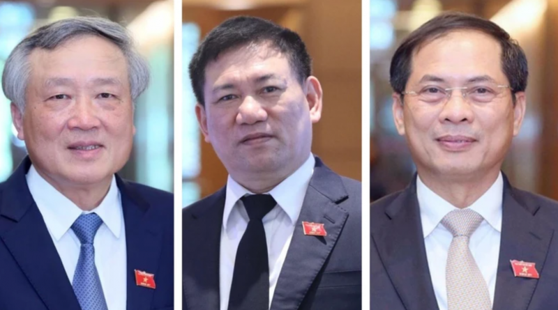Quốc hội phê chuẩn bổ nhiệm 3 tân Phó Thủ tướng Chính phủ Quốc hội phê chuẩn bổ nhiệm 3 tân Phó Thủ tướng Chính phủ