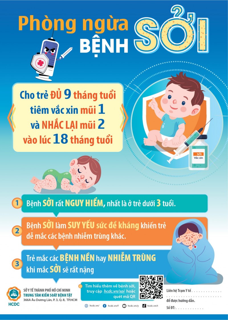 TP.HCM công bố dịch sởi, phụ huynh cần làm gì để bảo vệ trẻ? TP.HCM công bố dịch sởi, phụ huynh cần làm gì để bảo vệ trẻ?