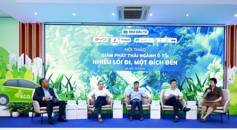 Xanh hóa ngành ô tô: Thách thức lớn nhất là nguồn vốn Xanh hóa ngành ô tô: Thách thức lớn nhất là nguồn vốn