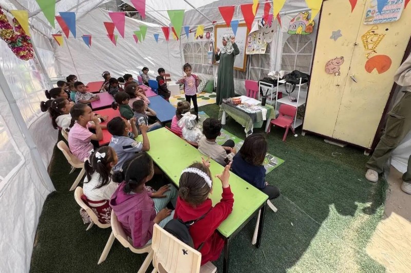 625.000 trẻ em ở Gaza không được đến trường vào năm học mới 1 625.000 trẻ em ở Gaza không được đến trường vào năm học mới 1