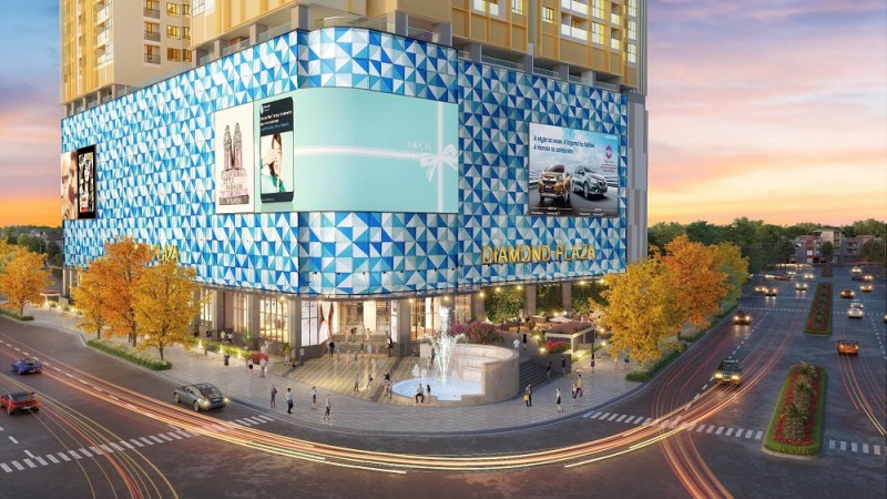 Trung tâm thương mại cao cấp Diamond Plaza nổi bật với nhận diện “kim cương” đẳng cấp nơi tâm điểm giao thương Lê Văn Lương – Hoàng Đạo Thúy Trung tâm thương mại cao cấp Diamond Plaza nổi bật với nhận diện “kim cương” đẳng cấp nơi tâm điểm giao thương Lê Văn Lương – Hoàng Đạo Thúy