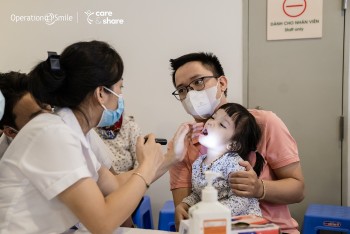 Operation Smile phẫu thuật miễn phí cho trẻ dị tật khe hở môi - hàm ếch tại Thành phố Hồ Chí Minh vào tháng 10
