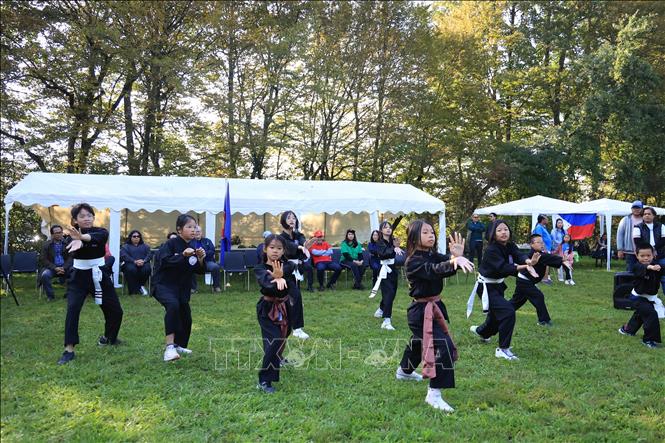 Sôi động ngày hội thể thao và gia đình ASEAN tại Geneva Chú thích ảnh