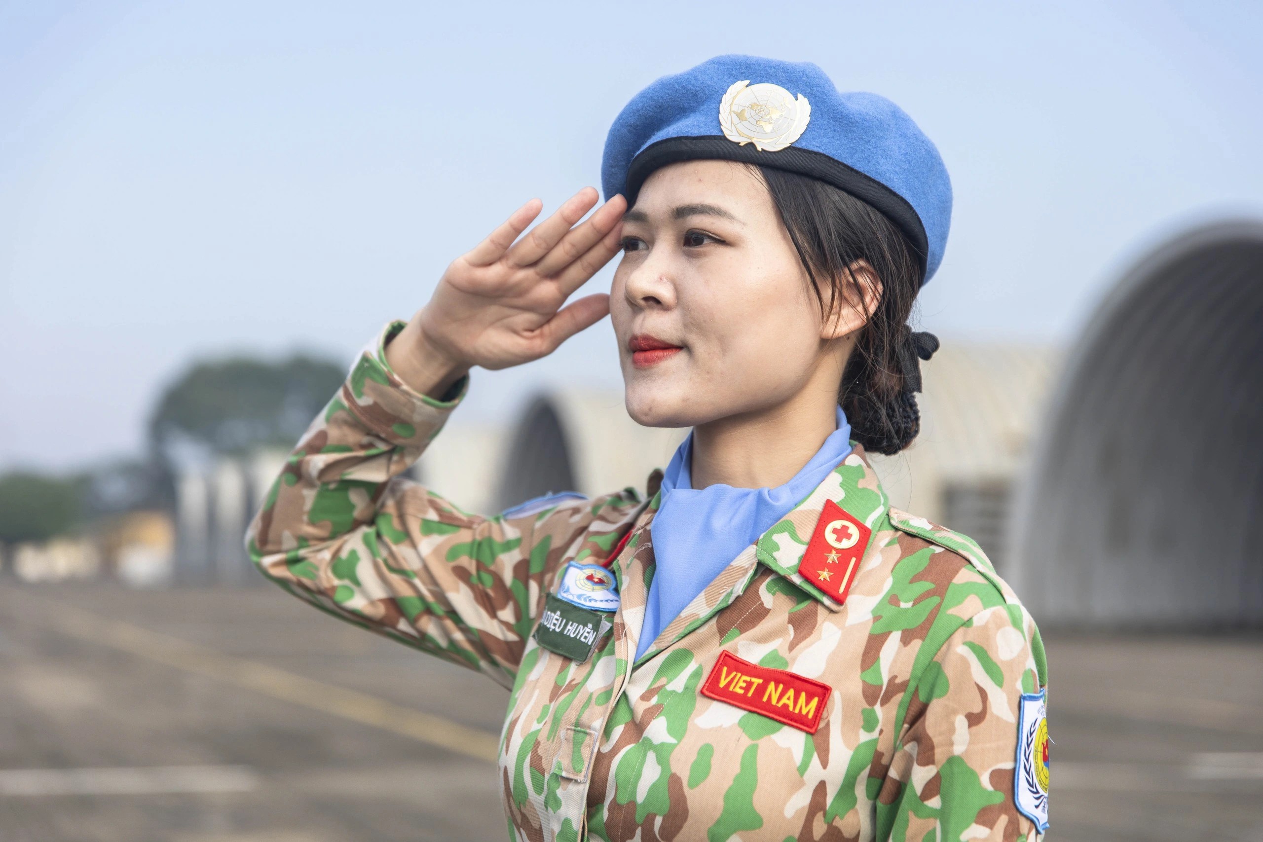 Căp vợ chồng “mũ nồi xanh” cùng thực hiện nhiệm vụ gìn giữ hòa bình Liên hợp quốc Cặp vợ chồng “mũ nồi xanh” cùng thực hiện nhiệm vụ gìn giữ hòa bình Liên hợp quốc