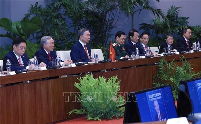 Tổng Bí thư, Chủ tịch nước Tô Lâm hội đàm với Bí thư thứ nhất, Chủ tịch nước Cuba Tổng Bí thư, Chủ tịch nước Tô Lâm hội đàm với Bí thư thứ nhất, Chủ tịch nước Cuba