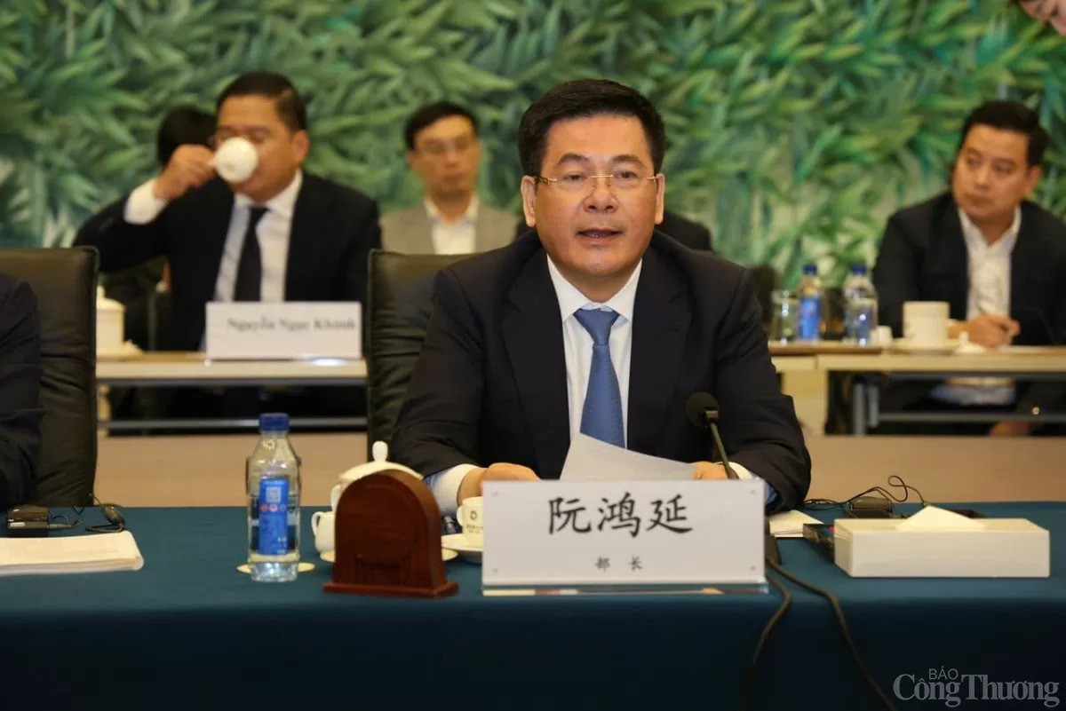 Vietnamese Minister of Industry and Trade Nguyen Hong Dien. (Photo: Cong Thuong Newspaper) Vietnamese Minister of Industry and Trade Nguyen Hong Dien. (Photo: Cong Thuong Newspaper)