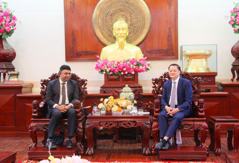 Nhiều triển vọng hợp tác giữa Cần Thơ với đối tác Ấn Độ Nhiều triển vọng hợp tác giữa Cần Thơ với đối tác Ấn Độ
