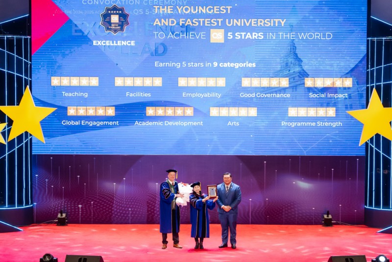 Khoảnh khắc ghi dấu ấn mới trong hành trình thần tốc của đại học tinh hoa VinUni Khoảnh khắc ghi dấu ấn mới trong hành trình thần tốc của đại học tinh hoa VinUni