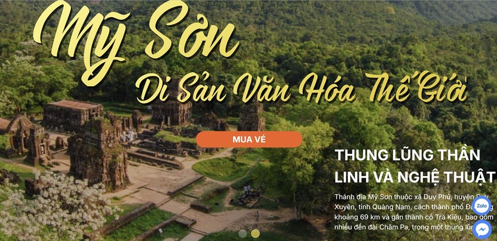 Online Tickets for My Son Heritage Available on Bilingual Website Online Tickets for My Son Heritage Available on Bilingual Website