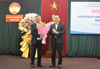 Ông Lê Văn Trung giữ chức Chủ tịch Ủy ban Hòa bình thành phố Đà Nẵng