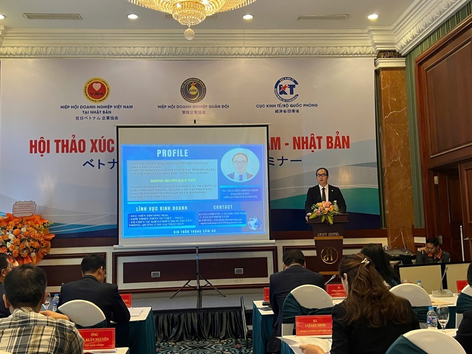 Doanh nghiệp quân đội Việt Nam tăng cường kết nối với thị trường Nhật Bản Doanh nghiệp quân đội Việt Nam tăng cường kết nối với thị trường Nhật Bản
