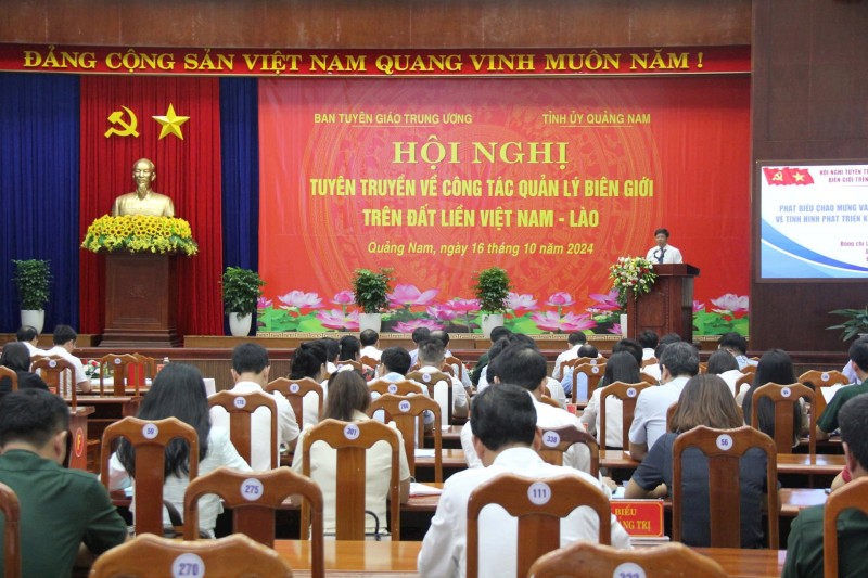 Hội nghị tuyên truyền về công tác quản lý biên giới dành cho 10 tỉnh tiếp giáp với Lào Hội nghị tuyên truyền về công tác quản lý biên giới dành cho 10 tỉnh tiếp giáp với Lào