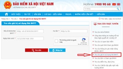 Ba cách tra cứu thời hạn thẻ bảo hiểm y tế và đăng ký tài khoản VssID cho con Ba cách tra cứu thời hạn thẻ bảo hiểm y tế và đăng ký tài khoản VssID cho con