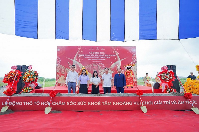 Khu đô thị Vinhomes Golden Avenue động thổ tổ hợp chăm sóc sức khỏe tắm khoáng - vui chơi giải trí và ẩm thực lớn nhất miền Bắc Khu đô thị Vinhomes Golden Avenue động thổ tổ hợp chăm sóc sức khỏe tắm khoáng - vui chơi giải trí và ẩm thực lớn nhất miền Bắc